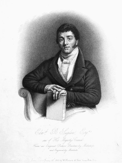 Edward Buttenshaw Sugden, 1st Baron St. Leonards, Engraved by Maddocks by Thomas Millichap